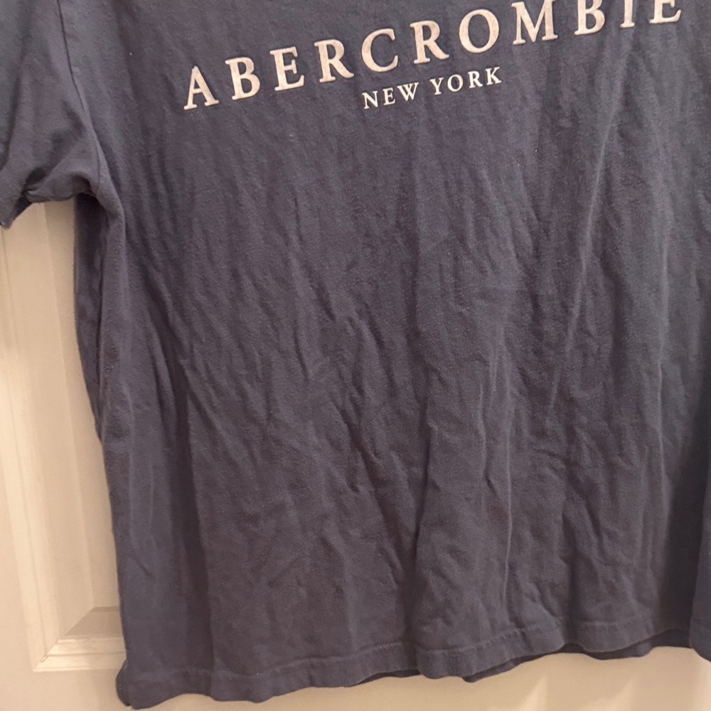 Abercrombie & Fitch Soft Collection Tee In Slate View 6